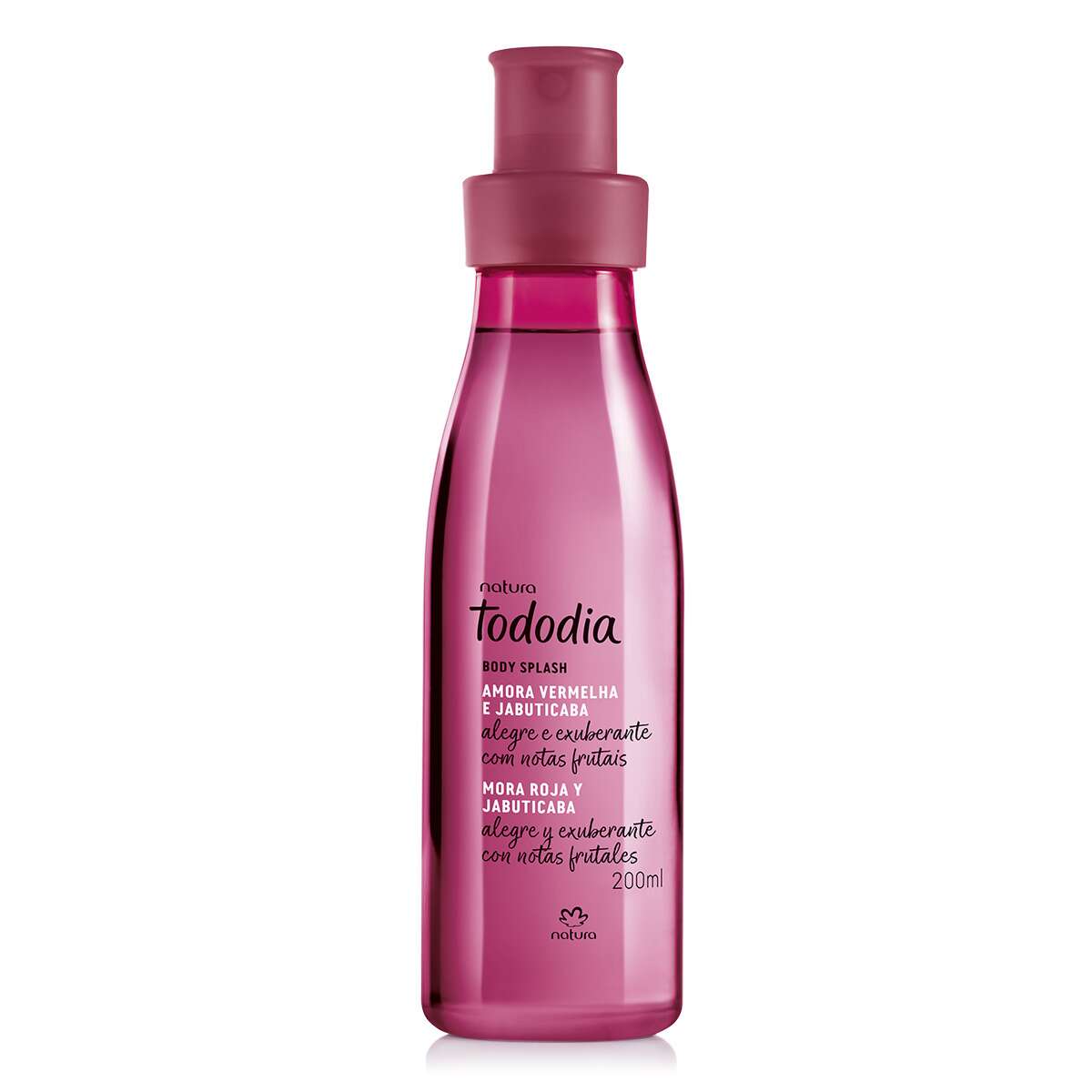 Body Splash Tododia Amora Vermelha e Jabuticaba 200 ml